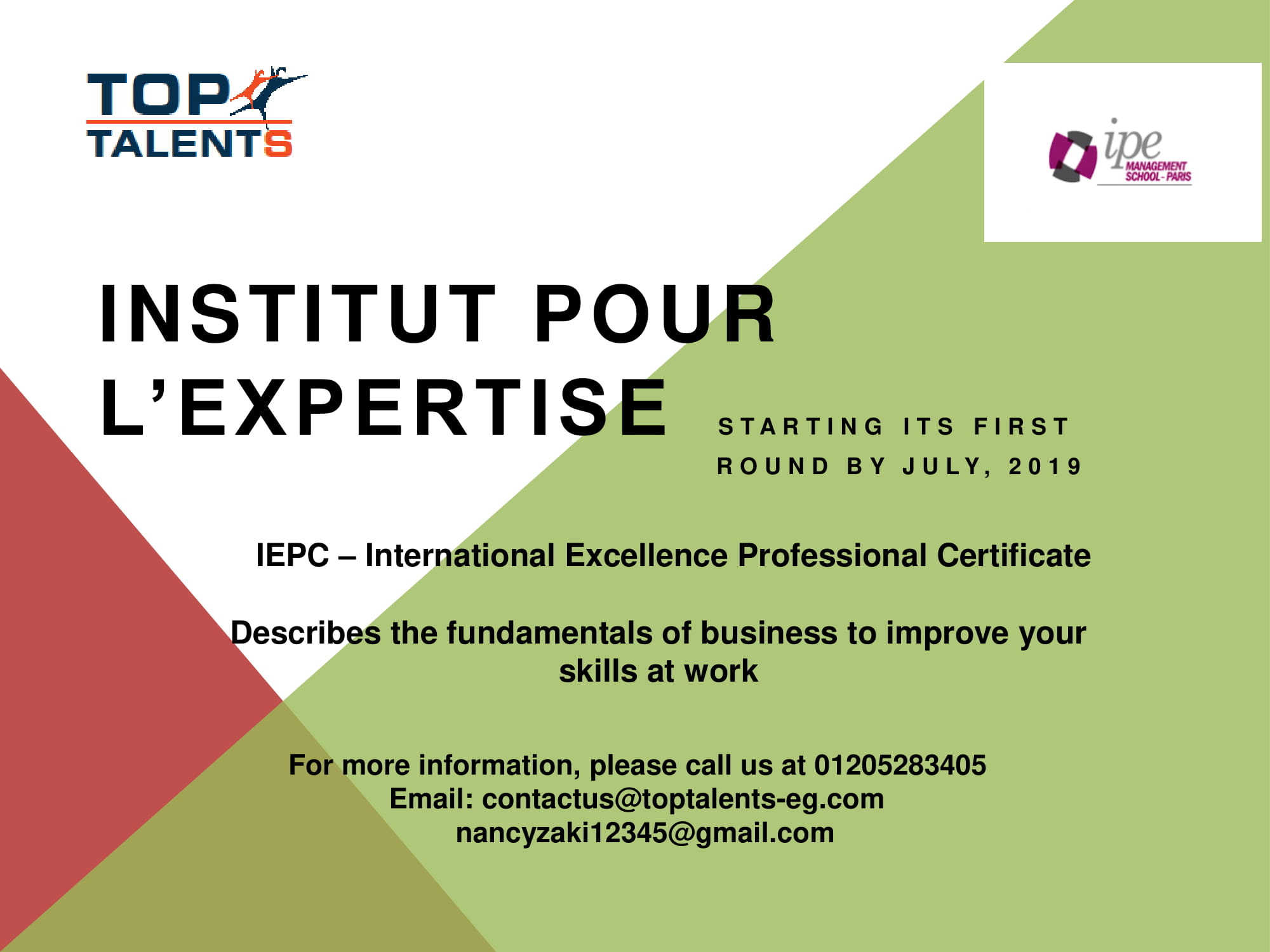 Institut Pour L’expertise